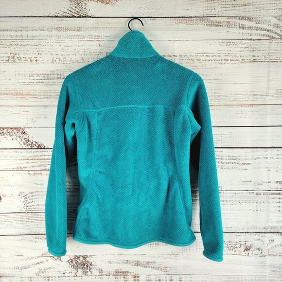 Patagonia Women's Size Small Re-Tool Snap-T Polartec Fleece Pullover Green EUC - Picture 8 of 9